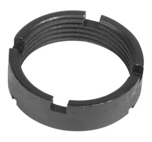 LBE Unlimited AR-15 Castle Nut 4140 Steel Black Phosphate