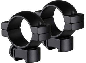TruGlo Lightweight 1" Medium Scope Rings Matte Black