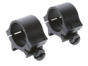 TruGlo Lightweight Scope Rings 1" Medium Matte Black