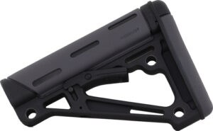 Hogue AR-15 Collapsible Stock OverMolded Grey Mil-Spec