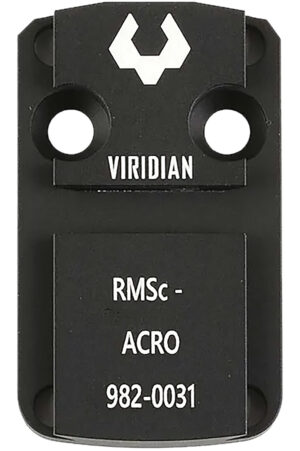 Viridian RFX 44 Shield RMSc Mounting Adapter - Black
