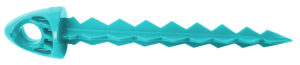 Targettack Llc Targettack Teal Green Polycarbonate Plastic 3" For Paper/Vinyl Targets 6 Pack