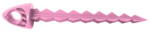 Targettack Llc Targettack Pink Polycarbonate Plastic 3" For Paper/Vinyl Targets 6 Pack