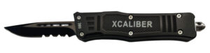 Xcaliber 380 ACP 2.75" OTF Knife with Serrated 440C SS Blade