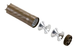 Anechoic PSQ-FDE Pipsqueak 22 1.10" FDE Titanium 1/2"x28