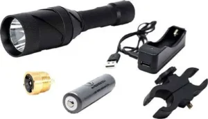Predator Tactics Night Raid Green LED Flashlight