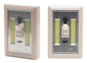 Cyclops 200 Lumens LED Light Switch 2-Pack - Ivory