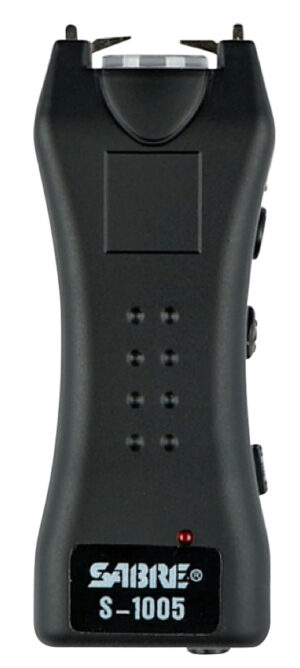 Sabre 600000 Volt Mini Stun Gun with LED - Black