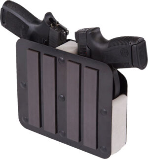Benchmaster Two Pistol Rack with Magnetic Strip