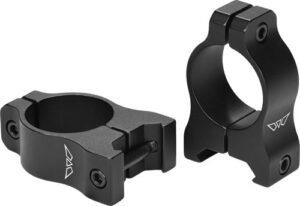 Warne V402M Vapor Matte Black 1" Scope Rings