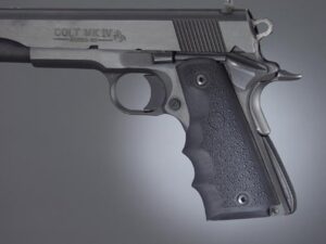 Hogue OverMolded Rubber Grips for Colt 1911