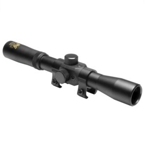 NcStar 4x20mm Compact Air Rifle Scope with Blue Lens