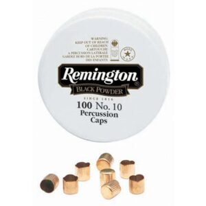 Remington #10 Percussion Caps - 100 Count