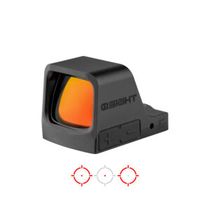Osight C 3 MOA Red Dot Sight - RMR Footprint, Black