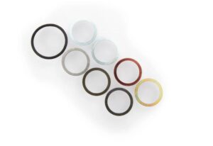 Wilson Combat Silver Shim Kit 1/2x28 for AR Muzzle Devices