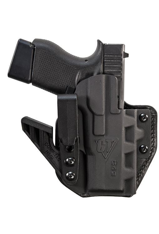 CompTac eV2 Max Hybrid Appendix IWB Holster - SW - MP Shield 9mm/40 - Right - Black