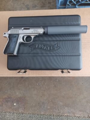 Walther PPK/S SD .32 ACP with Cheetah Suppressor