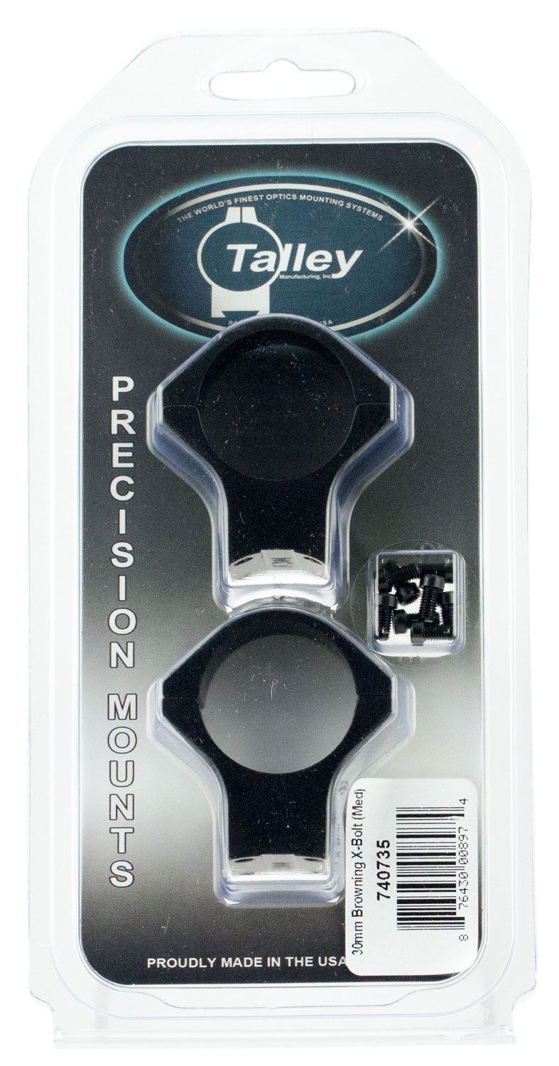Talley Medium 30mm Browning X-Bolt Scope Rings