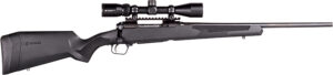 Savage Arms 57301 110 Apex Hunter XP 204 Ruger 4+1 20", Matte Black Metal, Synthetic Stock, Vortex Crossfire II 3-9x40mm Scope