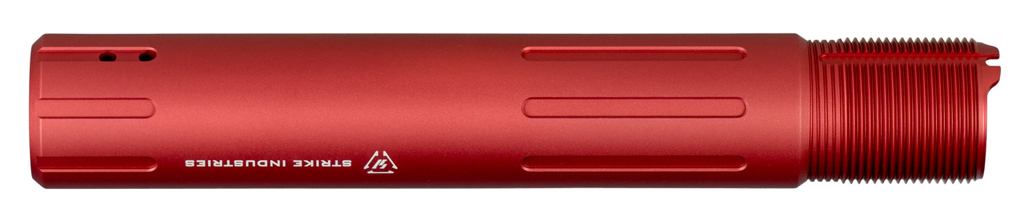 Strike Industries Red Anodized AR Pistol Buffer Tube