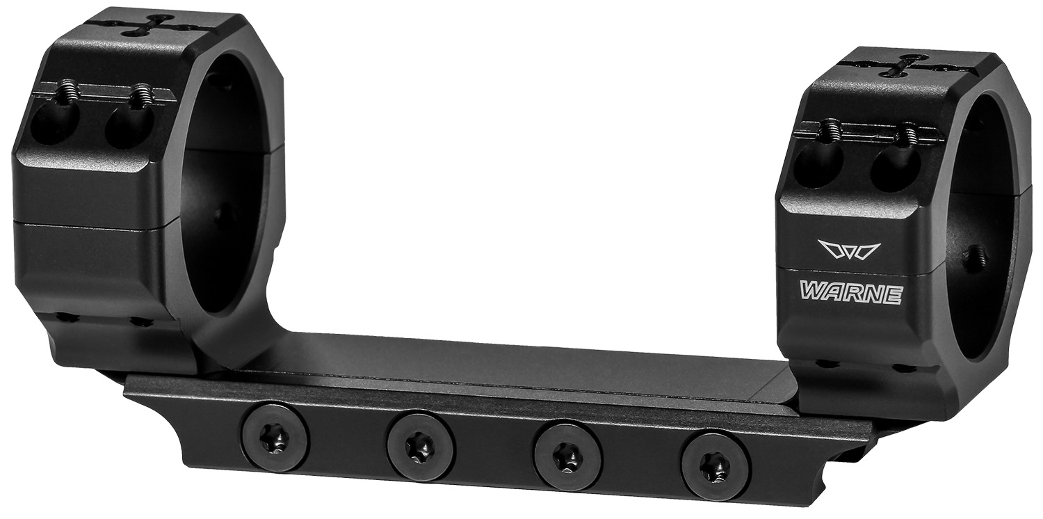 Warne 7844M Precision Scope Mount 35mm Black Anodized
