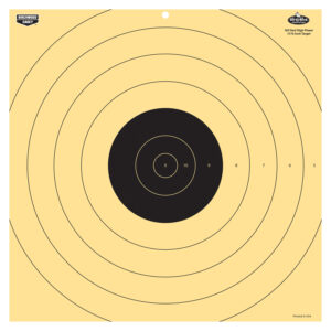 Birchwood Casey 35186 Dirty Bird  17.25" Bullseye Tagboard Hanging 100 yds Rifle Black/White 5 Pack