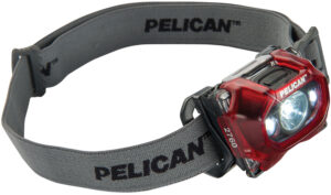 Pelican 2760C Headlamp 42-289 Lumens LED Red