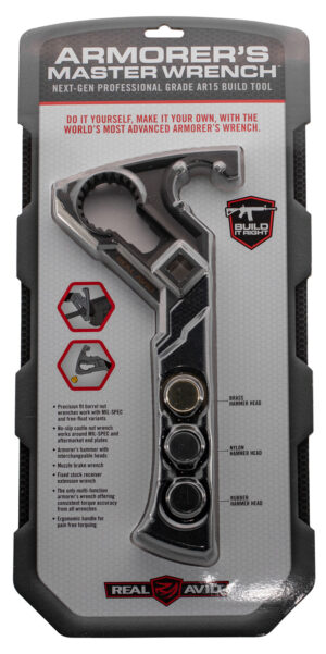Real Avid AR-15 Armorer's Master Wrench Stainless Steel