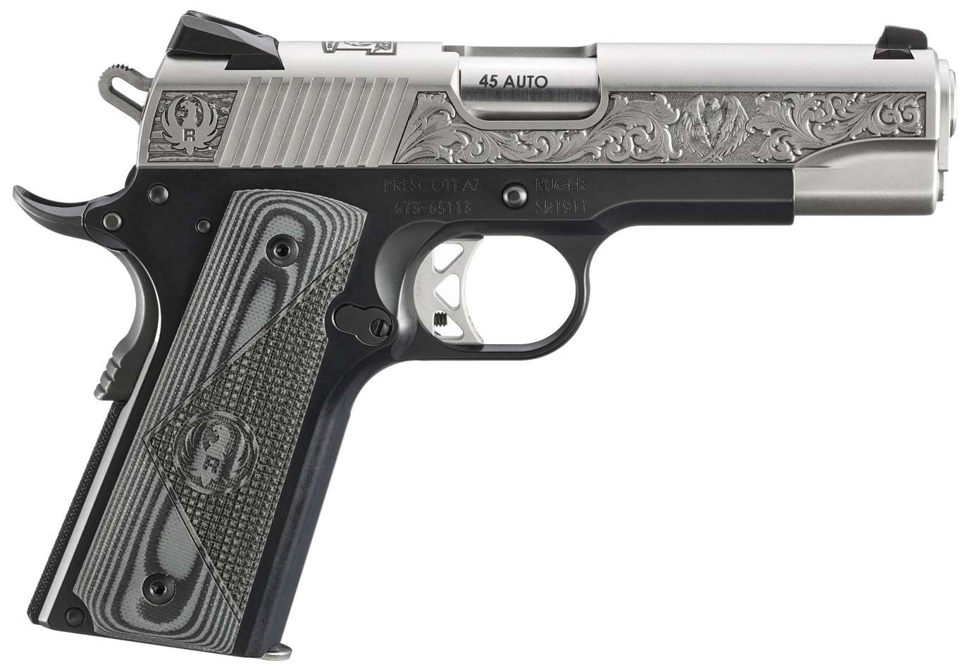 Ruger SR1911 Commander .45 ACP Pistol - Southport CT Edition