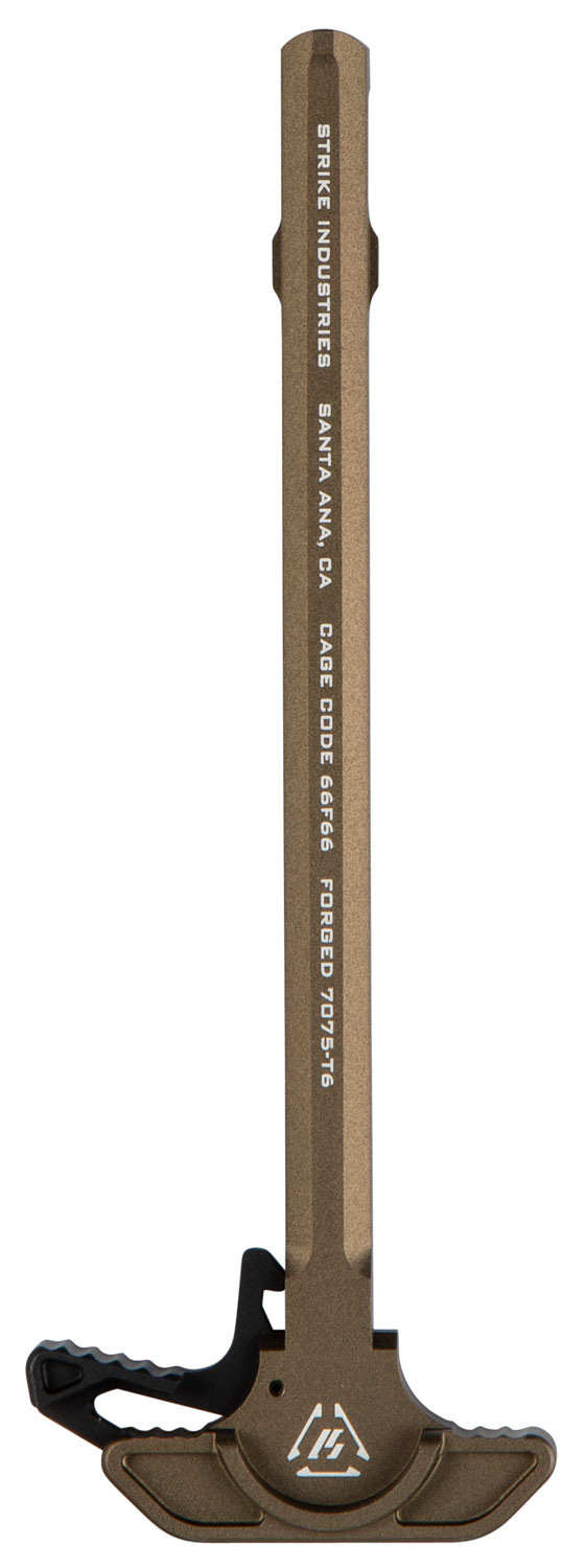 Strike Industries AR-15 Extended Latch Charging Handle FDE