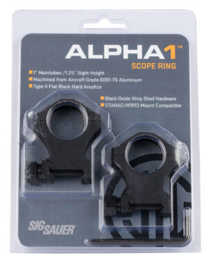 Sig Sauer Alpha 1 Extra High Scope Rings