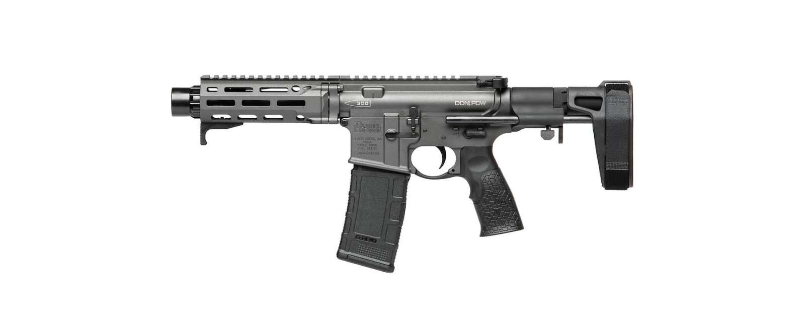Daniel Defense DDM4 PDW .300 Blackout Pistol 7" Cobalt