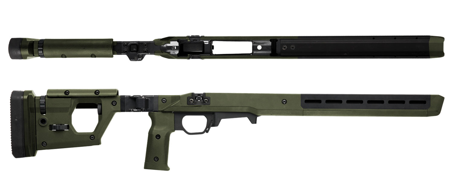Magpul Pro 700 Folding Stock for Remington 700 SA - OD Green