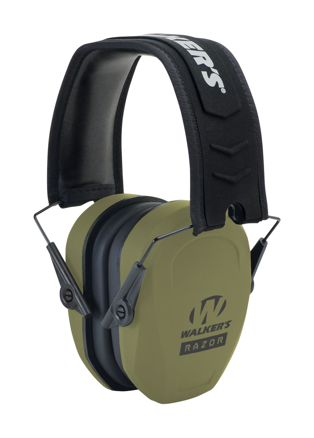 Walker's Razor Slim Passive Earmuff 27 dB OD Green