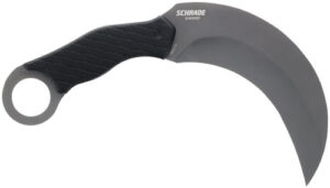 Schrade Boneyard 5.25" Fixed Karambit Knife - Stainless Steel