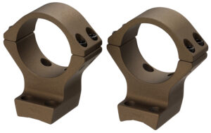 Browning X-Lock Mounts 30mm Medium 2PC Bronze