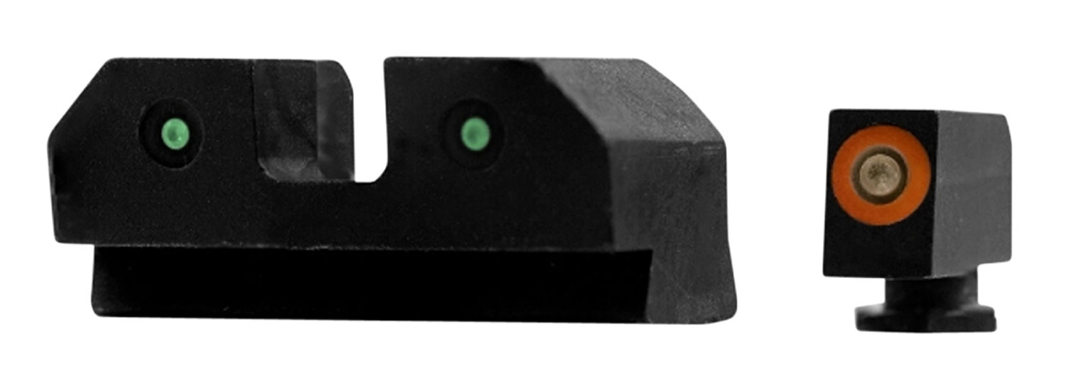 XS R3D Night Sights for Glock - 3 Dot Orange Tritium