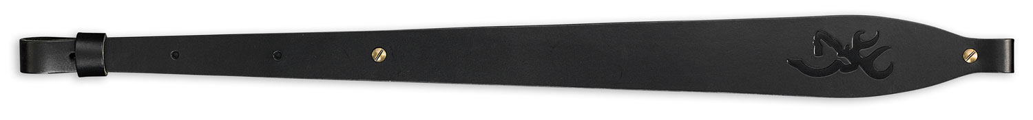 Browning Big Buckmark Black Leather Rifle Sling