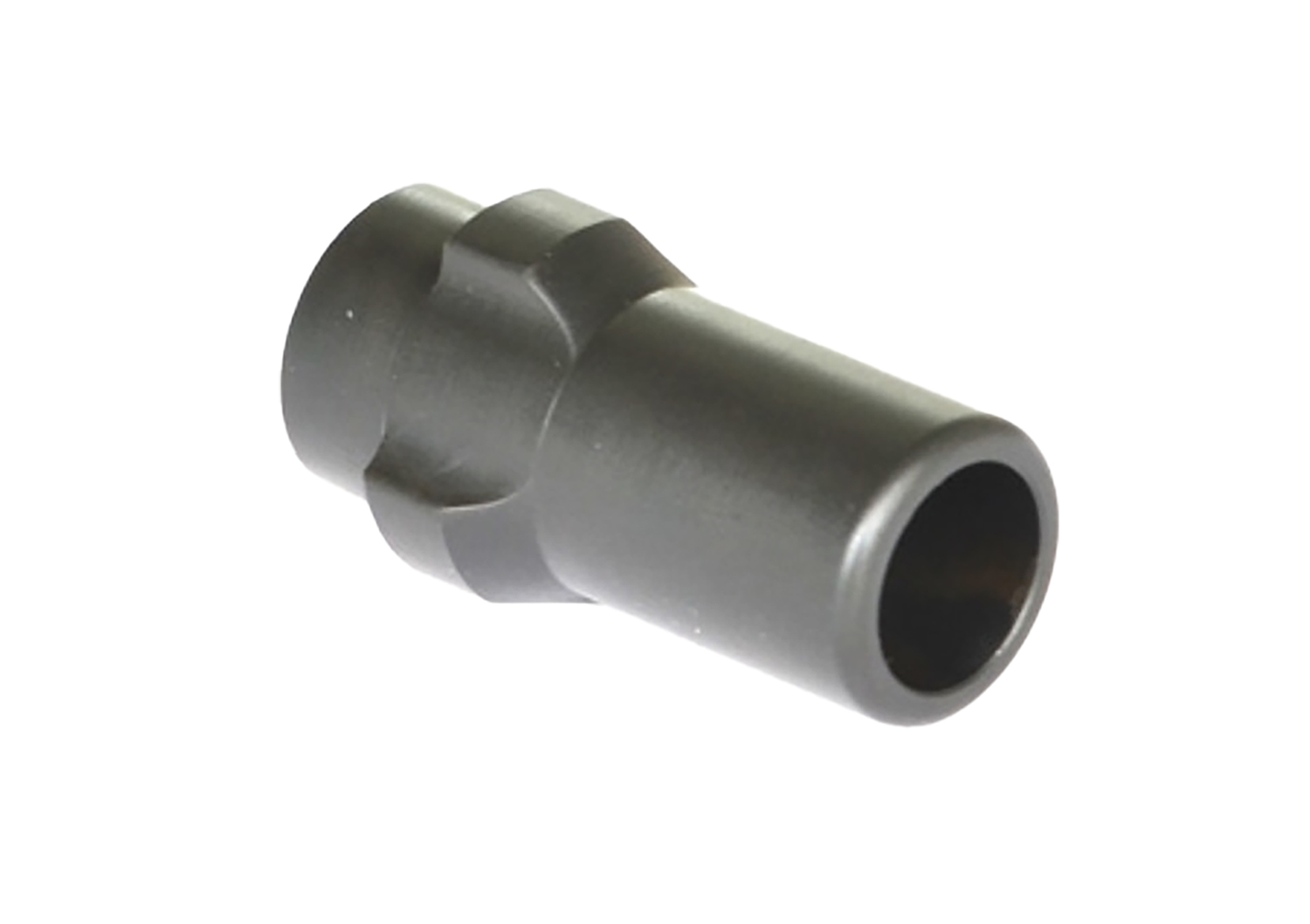 Griffin Armament 3L1228 3-Lug  9mm Luger 1/2"-28 tpi 17-4 Stainless Steel Black Melonite QPQ