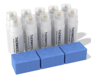Thermacell R10 Original Mosquito Repellent Refills White Effective 15 ft Odorless Scent Repels Mosquito Effective Up to 120 hrs
