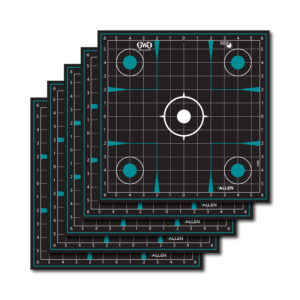Girls With Guns 15280 Splash  Self-Adhesive Paper Black/Teal 12"x12" Grid 5 Pack