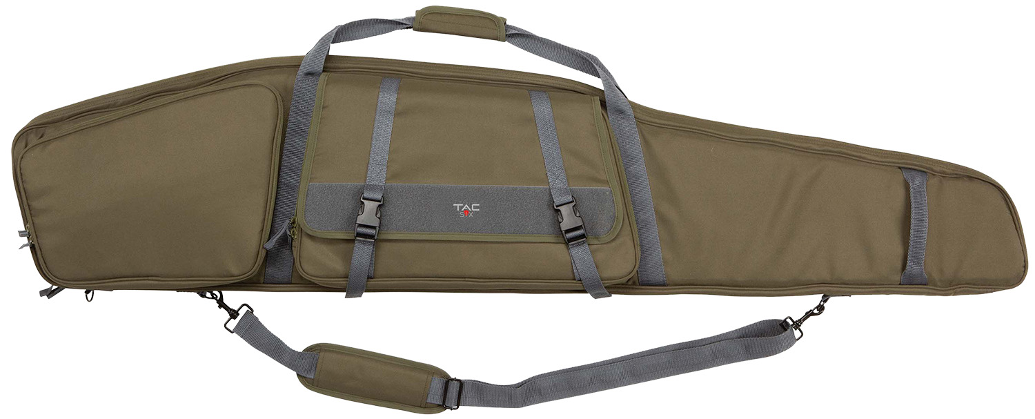 Tac Six Garrison Rifle Case OD Green 600D Polyester