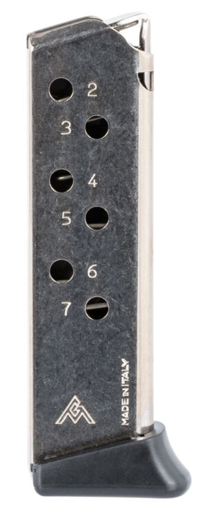 Mec-Gar Walther PPK/S .380 ACP 7-Round Nickel Magazine
