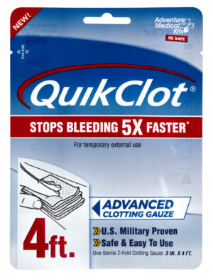 Adventure Medical Kits QuikClot Bleeding Control Gauze