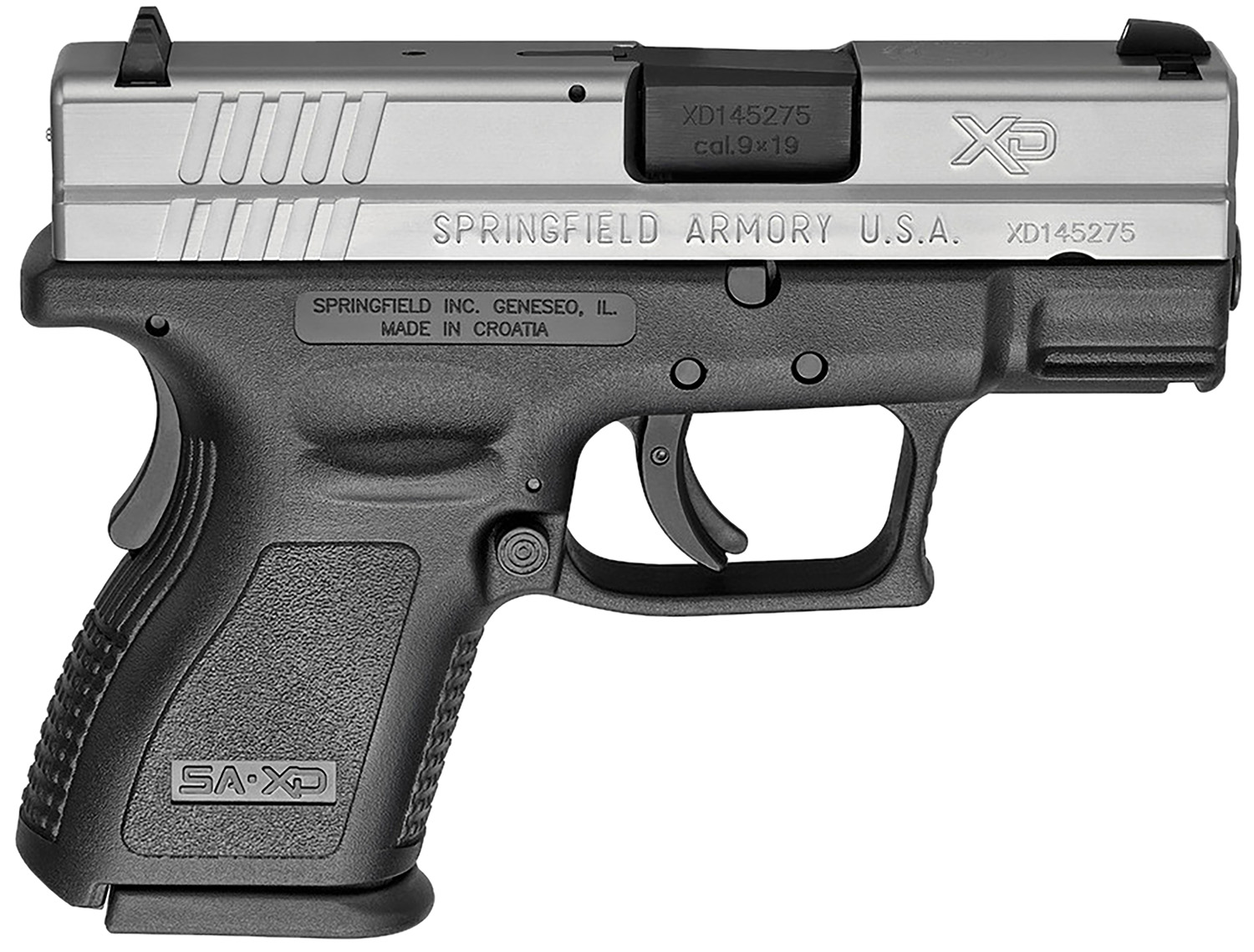 Springfield Armory XD Sub-Compact 9mm Pistol 10+1