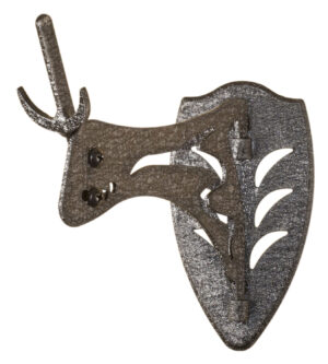 Skull Hooker Little Hooker Mount - Graphite Black
