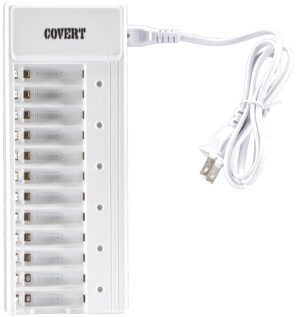 Covert Scouting Cameras 2038 Rapid Charger 12 Bay AA