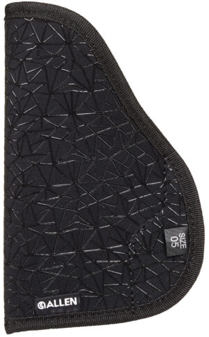 Allen 44905 Spiderweb In-The-Pocket Conceal Carry Holster Size 05 Black Nylon w/Web Grip Pattern, Compatible w/Glock 17/22/29/Springfield XD Ambidextrous