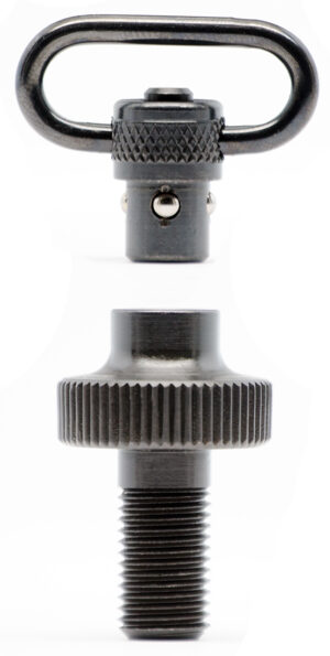 GrovTec US Inc GTSW308 Mag Cap  Shotgun 1" Push Button Black Oxide Mossberg 500 12 Gauge Steel