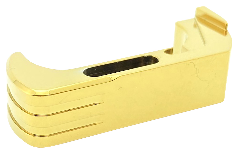 Cross Armory Gold Anodized Mag Catch for Glock Gen4-5